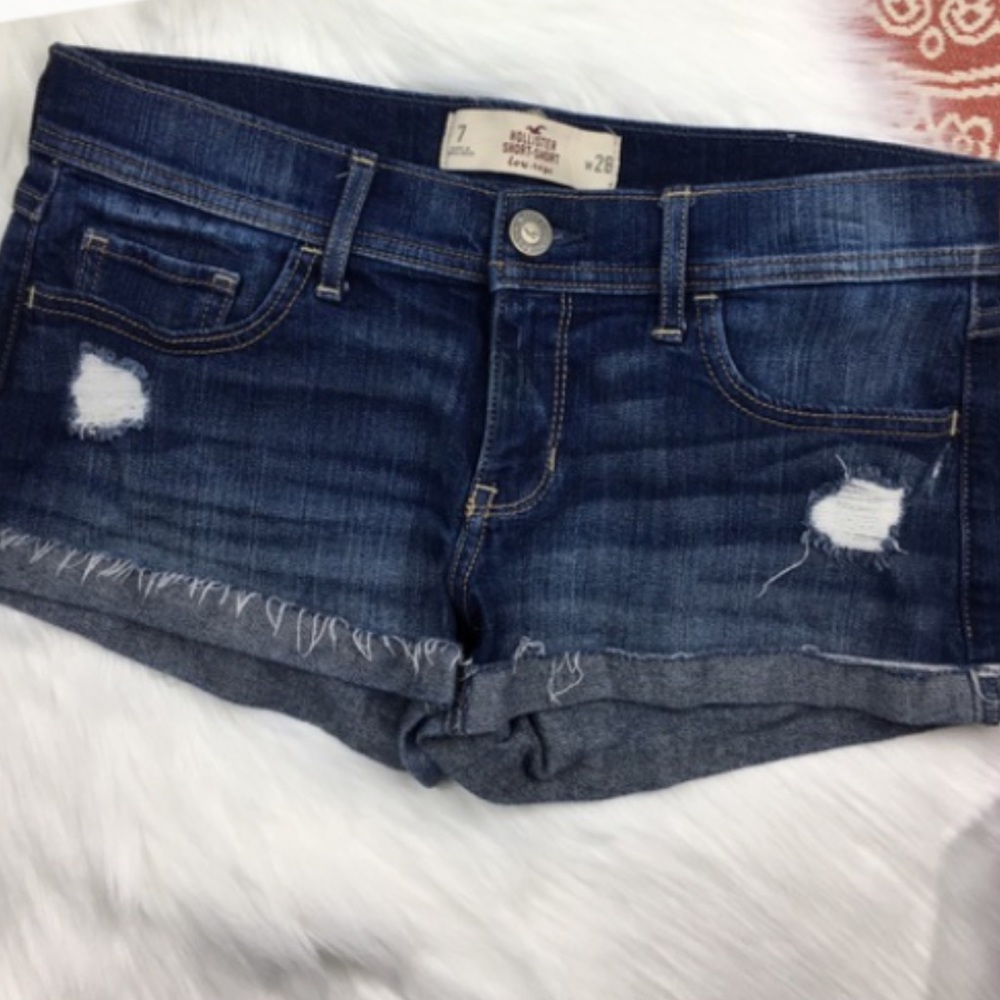Hollister short short low rise